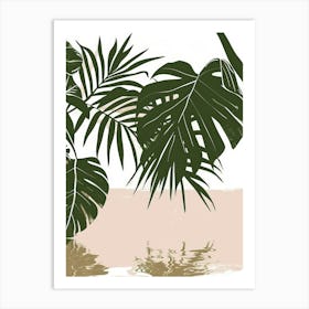 Palm Tree Print Art Print