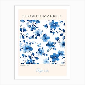 Flower Market art 6 Art Print