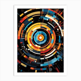 Abstract Fractal Pattern Art Print