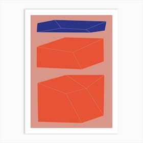 Minimal Geometry 9 Art Print