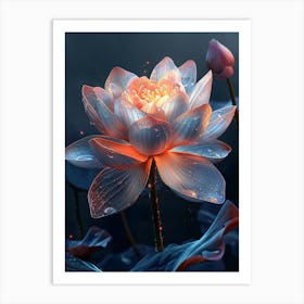 Lotus Flower 50 Art Print