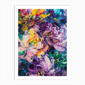 Abstract Of Flowers 7 Art Print