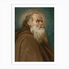 Diego Velázquez Saint Anthony Abbot Art Print