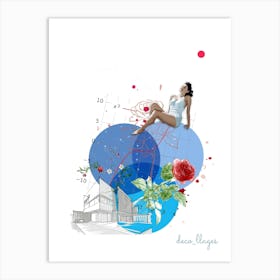 Cercles Art Print