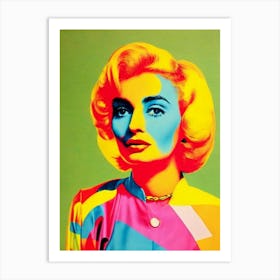 Emmanuelle Riva Colourful Pop Movies Art Movies Art Print