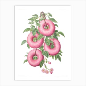 Donuts On A Branch 1 Art Print