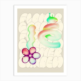 Flower Garden Escape Art Print