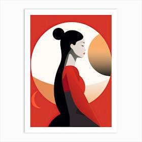 Asian Woman Art Print