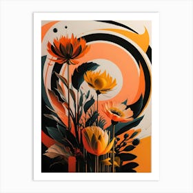 A Vibrant And Captivating Artistic Sketch Showcase Art Print