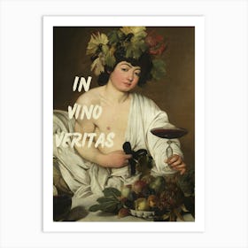 In Vino Veritas Art Print