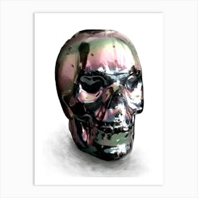 Luv Skull Art Art Print