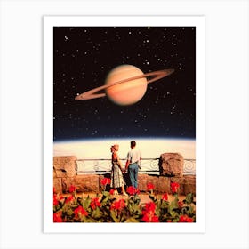 Space Love Art Print