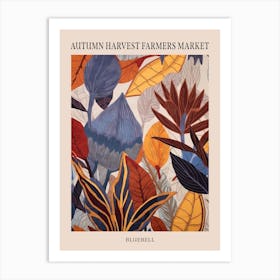 Fall Botanicals Bluebell 2 Poster Art Print