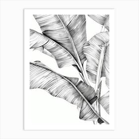 Banana Leaf 7 Art Print