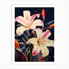 Lily Painting Art Print