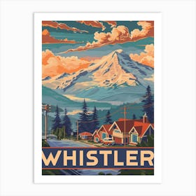 Whistler Canada Art Print