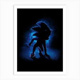 Sonic The Hedgehog Art Print