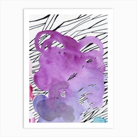 Purpura Art Print
