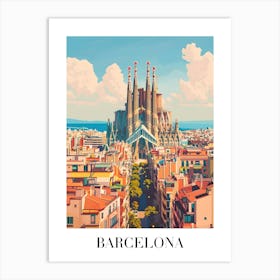 Barcelona Spain Art Print