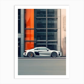 Audi R8 Art Print