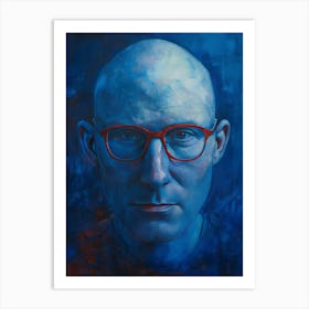 'Blue' 27 Art Print