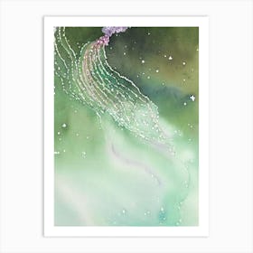 Siphonophore Storybook Watercolour Art Print