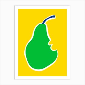 Giant pear Art Print