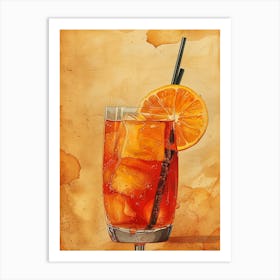 Aperol Spritz Art Print 92 Art Print