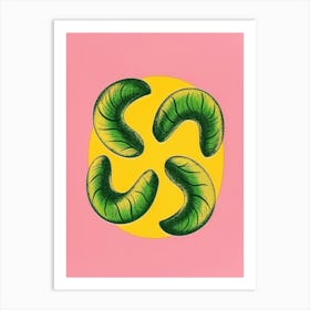 'Four Leaves' Art Print