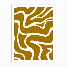 Zebra Pattern Art Print