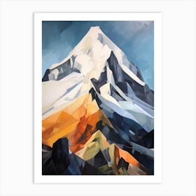 Mount Hood Usa 1 Mountain Painting Art Print
