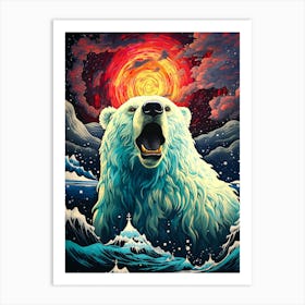 Polar Bear 4 Art Print