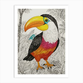 Toucan 37 Art Print