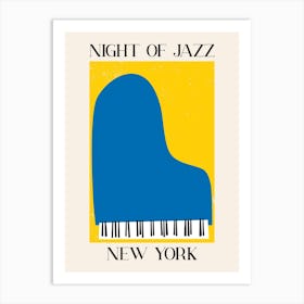 New York Jazz Art Print