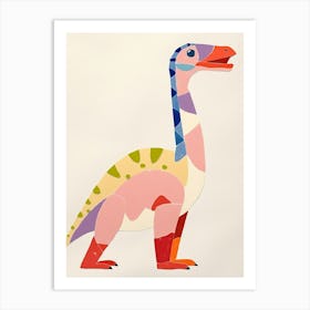 Nursery Dinosaur Art Edmontosaurus 2 Art Print