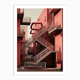 Urban Geometric 7 Art Print