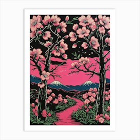 Cherry Blossoms 4 Art Print