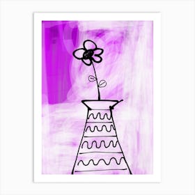 Flower In A Vase 2 Art Print