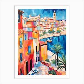 Palma De Mallorca 2 Fauvist Painting Art Print