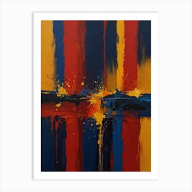 Abstract Painting 19 Art Print