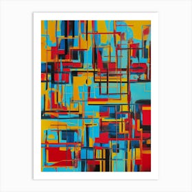 Abstract Painting 794 Art Print