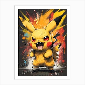 Pikachu 1 Art Print