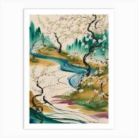 Cherry Blossoms 35 Art Print