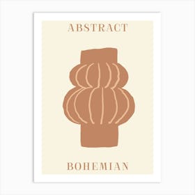 Abstract Bohemian 8 Art Print