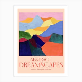 Abstract Dreamscapes Landscape Collection 27 Art Print