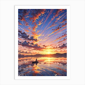 Sunset 8 Art Print