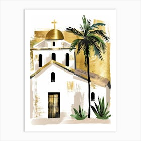 San Diego Church Art Print