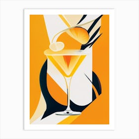 Whiskey Sour Pop Matisse Cocktail Poster Art Print