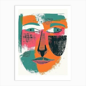 Face Of A Woman 67 Art Print