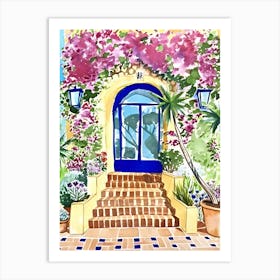 Mediterranean Door Art Print